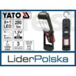 LED lámpa elemes (8+1 LED) 3x1,5 V YATO