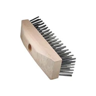 Rozsdátlanító kefe 210x60mm sima, 6x18 soros