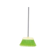 Seprű zöld nyéllel 130cm.