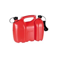 Kettős üzemanyag kanna, piros 6+3 liter          ( Huenersdorff )