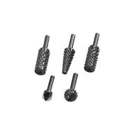 Profi ráspoly készlet, 5 részes, szár: 6,35 mm