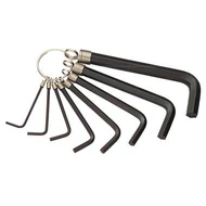  	Imbuszkulcs készlet 2-10 mm, karikán 