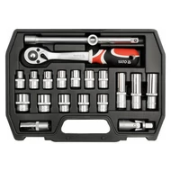 Dugókulcs készlet 20 részes 1/2": 10-24 mm CrV YATO
