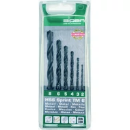 Alpen fémfúró készlet 6 r. 2-3-4-5-6- TM 6