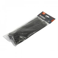 Kábelkötegelő 2,5×150mm 100db, fekete nylon; EXTOL PREMIUM
