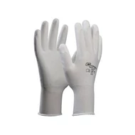 Védőkesztyű Micro Flex, fehér 