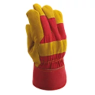 Marha hasítékbőr téli kesztyű bélelt