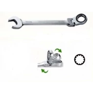 Jonnesway Racsnis csillag-villáskulcs flexibilis 12mm 72 fog