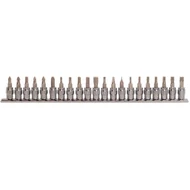 Bit készlet 1/4" 21 darabos készlet.