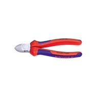 Knipex Oldalcsípő fogó, krómozott, szigetelt, 160mm