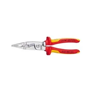 Knipex  Villanyszerelő fogó, VDE nyitórugó nélkül, 200mm 