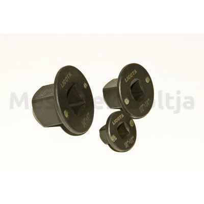 Mágneses bővítő adapter készlet légkulcshoz 3/8" - 1/2" - 3/4" - 1",