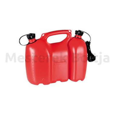 Kettős üzemanyag kanna, piros 6+3 liter          ( Huenersdorff )