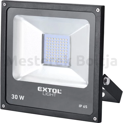 LED lámpa, falra szerelhető reflektor, 30W; 2100 Lm, IP65, 230V/50Hz, 1,2kg