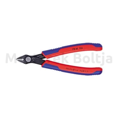 Knipex Műszerész oldalcsípő fogó E-Super-Knipsbarnított 125mm