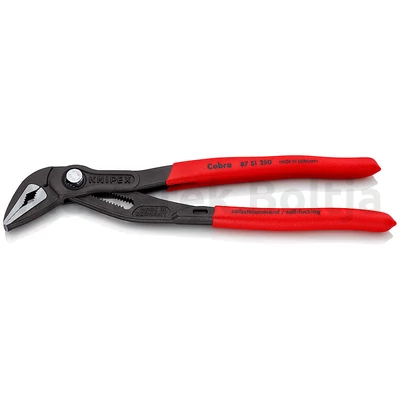 Knipex Vízpumpa fogó Cobra ES 250mm KNIPEX Cobra® ES Vízpumpa-fogó, különösen keskeny