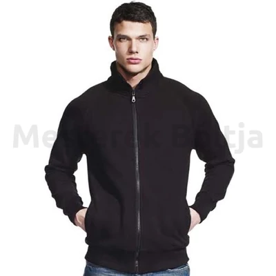 Sweat Jacket fekete pulóver