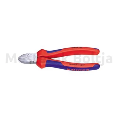 Knipex Oldalcsípő fogó, krómozott, szigetelt, 160mm