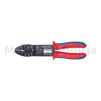 Knipex Crimp fogó, többkomponensű markolat, 240mm 