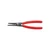 Knipex Zégergyűrű fogó belső gyűrűhöz 320mm átm: 85-140mm